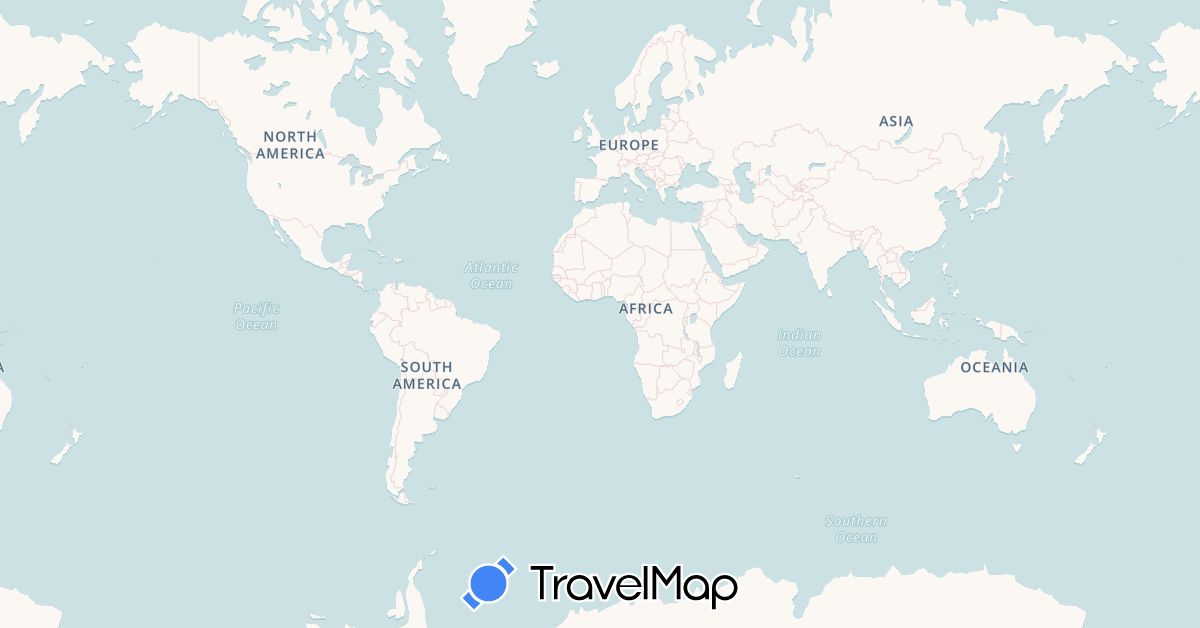 TravelMap itinerary: driving, bus, plane, cycling, train, hiking, boat, tuk tuk in Albania, Armenia, Argentina, Belize, Chile, Costa Rica, Germany, Egypt, Spain, Georgia, Guatemala, Indonesia, Israel, Italy, Jordan, Laos, Lebanon, Sri Lanka, Macedonia, Malaysia, Portugal, Qatar, Thailand, Turkey, United States, Vietnam, Kosovo (Africa, Asia, Europe, North America, South America)